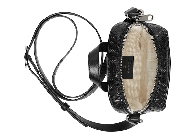 Lookbook Beg Gucci GG Tekstur Mini Hitam