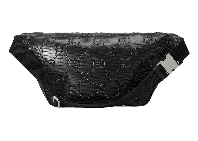 Order Beg Tali Pinggang Gucci GG Embossed Hitam