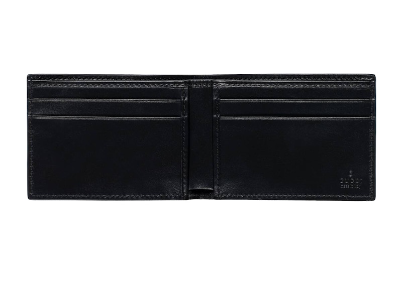 Gucci GG Embossed Bi-fold Wallet Black 圖 3