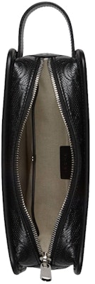 Gucci GG Embossed Cosmetic Case Black Lookbook Gucci GG Embossed Cosmetic Case Black