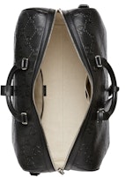 Gucci GG壓紋黑色旅行袋 Lookbook Gucci GG壓紋黑色旅行袋