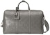 Gucci GG Embossed Duffle Bag Grey
