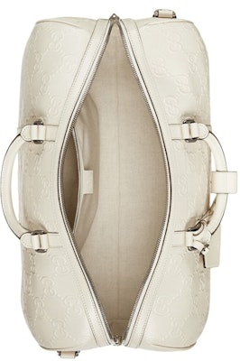 Beg Duffle Gucci GG Embos Putih Lookbook Beg Duffle Gucci GG Embos Putih