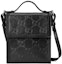 Buy Gucci GG Embossed Messenger Bag Black