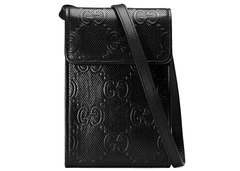 Gucci GG Embossed Mini Bag Black