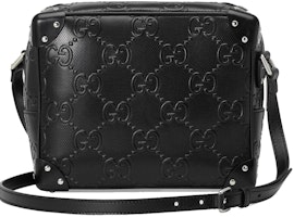 古馳 GG 鏤印黑色肩包 Order 古馳 GG 鏤印黑色肩包