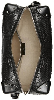 Gucci GG Embossed Shoulder Bag Black Lookbook Gucci GG Embossed Shoulder Bag Black