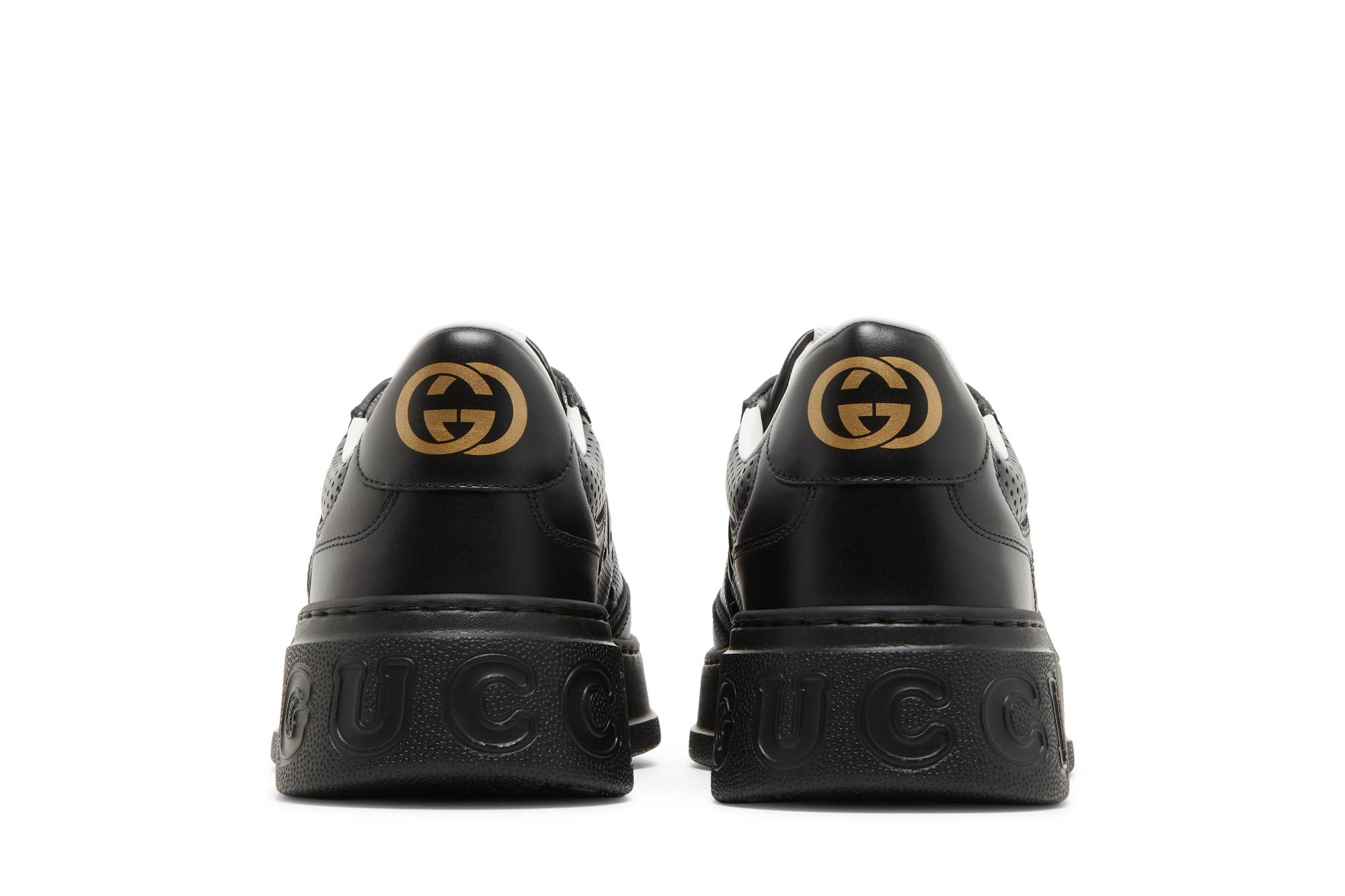 Details for Zapatillas Gucci GG Grabadas 'Negras' 669582-1XL10-1000