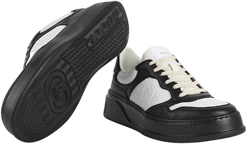 구찌 GG 엠보스 스니커즈 '블랙 화이트' 669582-AAA4T-1068 Purchase 구찌 GG 엠보스 스니커즈 '블랙 화이트' 669582-AAA4T-1068