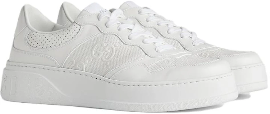 Gucci GG Embossed Sneaker 'Putih' 669582-1XL10-9014 Lookbook Gucci GG Embossed Sneaker 'Putih' 669582-1XL10-9014