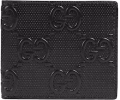 Gucci GG Embossed Wallet Black/Black Gucci GG Embossed Wallet Black/Black
