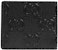 Gucci GG Embossed Wallet Black/Black