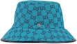 Lookbook GUCCI GG Embroidered Cotton Bucket Hat Unisex 656573-3HAD0-4268