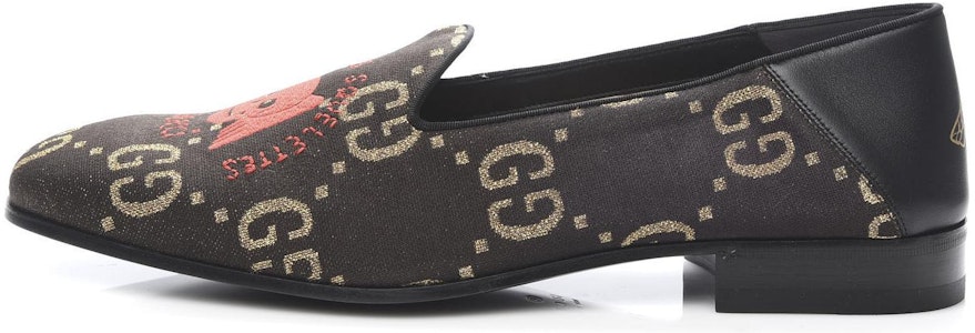 Mocasines Gucci GG con Calavera Bordada 'Marrón' 552840-90U10-2066 Buy Mocasines Gucci GG con Calavera Bordada 'Marrón' 552840-90U10-2066