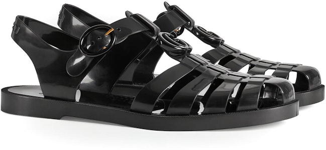 Sandal Nelayan Gucci GG 'Hitam' 674132-JFM00-1000 Shop Sandal Nelayan Gucci GG 'Hitam' 674132-JFM00-1000