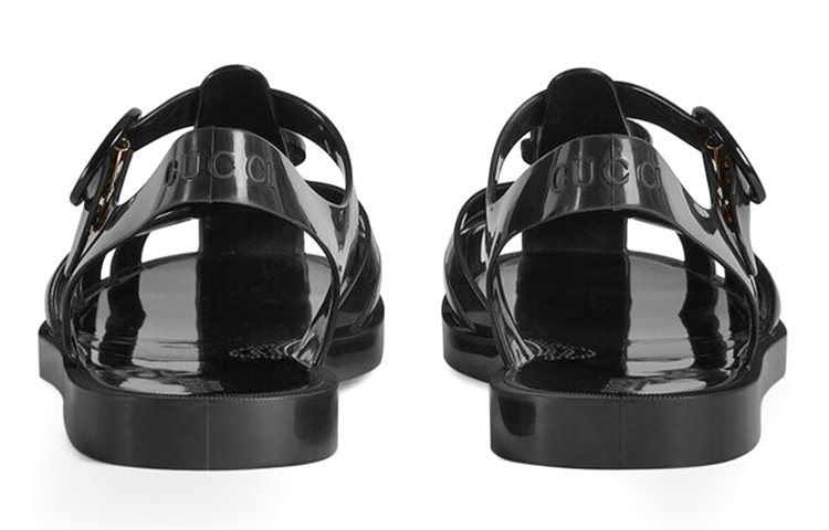 Details for Gucci 古馳 雙G時尚涼鞋 黑色