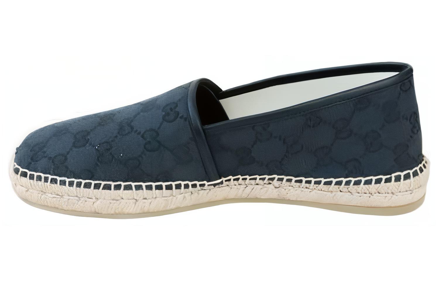 Buy Gucci GG Alpargatas Planas 'Azul' 466903-KQWM0-1948