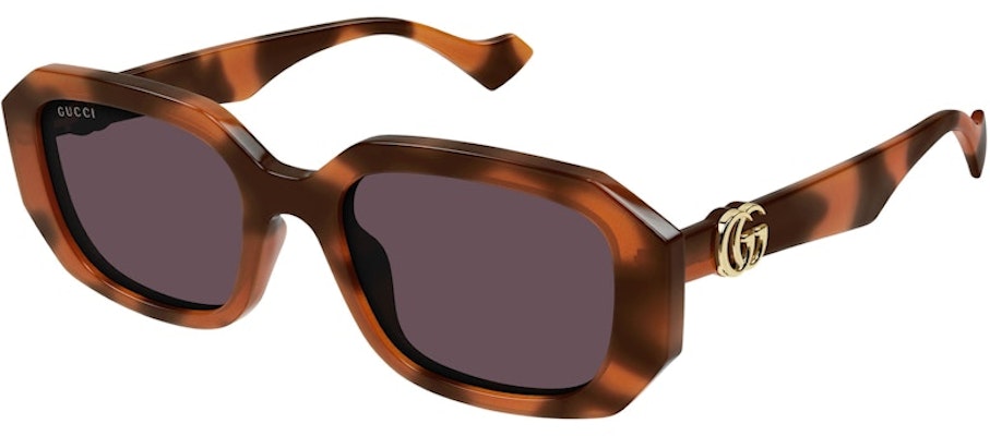 Gucci GG Generation Rectangle Sunglasses Orange/Violet (GG1535S-005) Buy Gucci GG Generation Rectangle Sunglasses Orange/Violet (GG1535S-005)