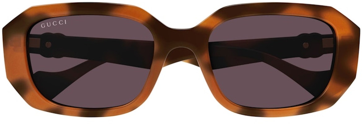 Gucci GG Generation Rectangle Sunglasses Orange/Violet (GG1535S-005) Order Gucci GG Generation Rectangle Sunglasses Orange/Violet (GG1535S-005)