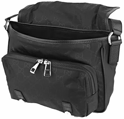 Gucci GG Guccissima Logo Messenger Bag Monogram Black Order Gucci GG Guccissima Logo Messenger Bag Monogram Black