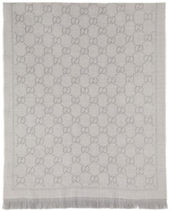 グッチ GG グッチシマ スカーフ グラファイトグレー Buy グッチ GG グッチシマ スカーフ グラファイトグレー