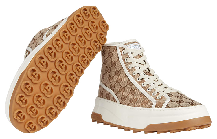 Details for Gucci GG High ''Beige'' Scarpe 745999-20Q20-9745