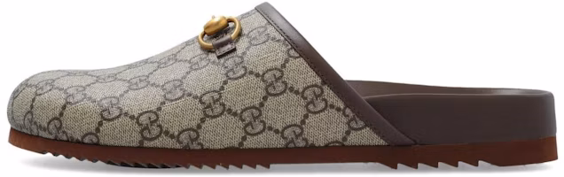 Gucci GG Horsebit Slipper 'Beige' 749908-KHN80-9769 Gucci GG Horsebit Slipper 'Beige' 749908-KHN80-9769