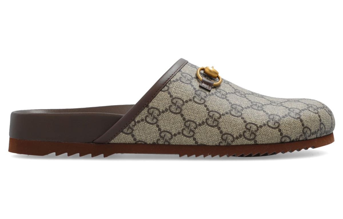 Lookbook Gucci GG Horsebit Selipar 'Beige' 749908-KHN80-9769