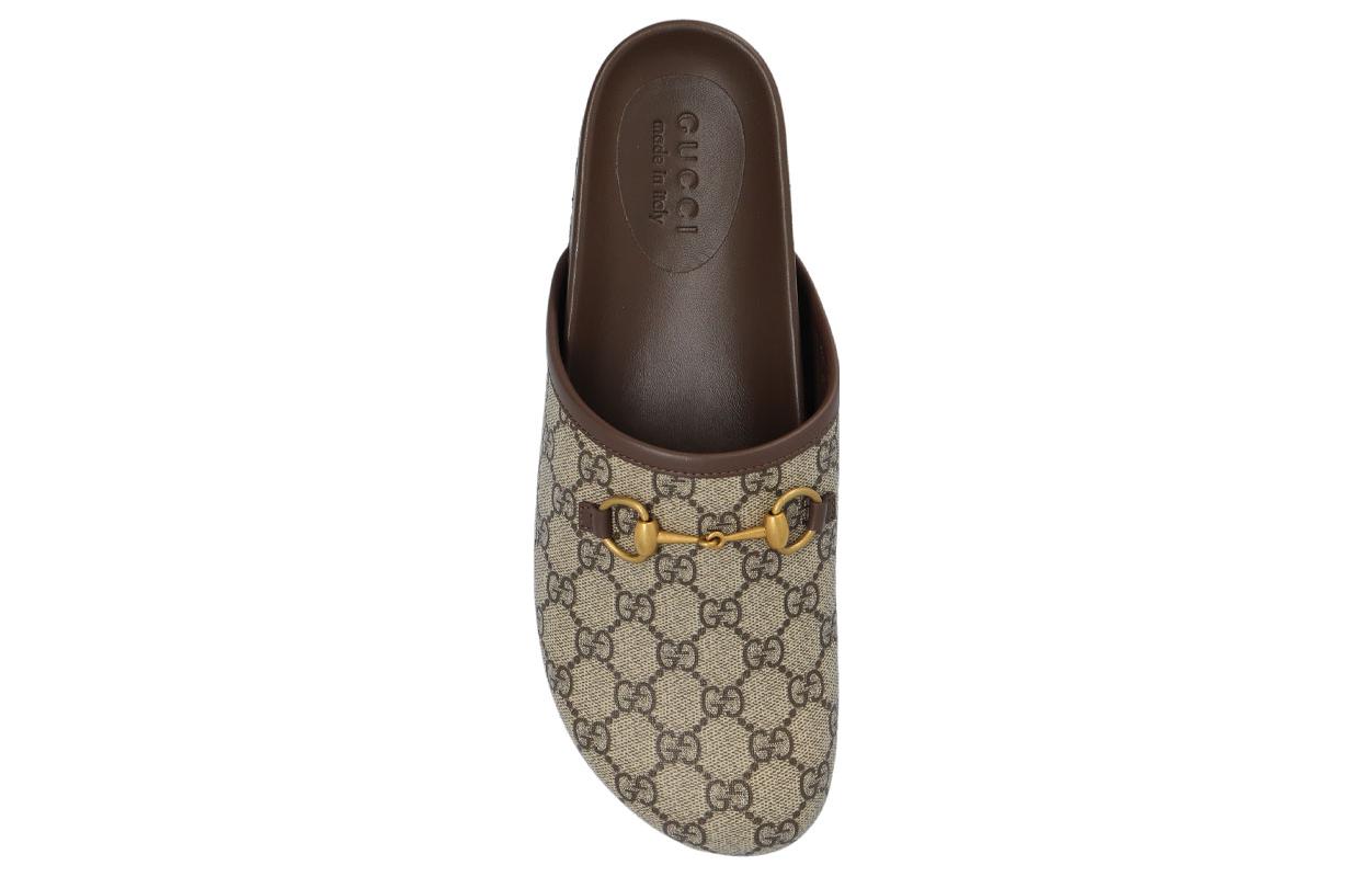 Purchase 구찌 GG 홀스빗 슬리퍼 '베이지' 749908-KHN80-9769