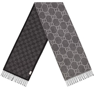 グッチ GGジャカード柄ニットマフラー (グレー/ブラック)
Order グッチ GGジャカード柄ニットマフラー (グレー/ブラック)