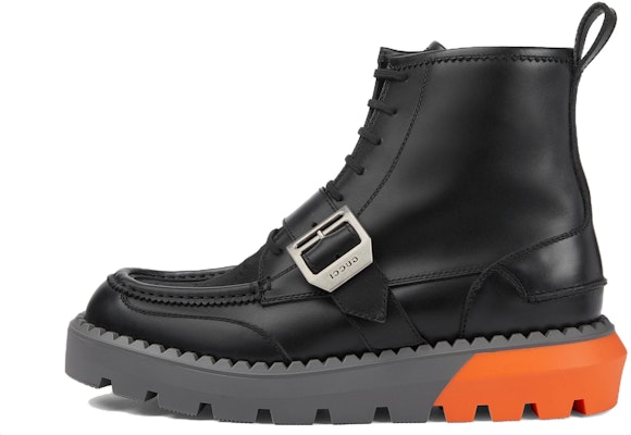 グッチ GG レースアップブーツ (ブラック) 739867-AABZ0-1000 Buy グッチ GG レースアップブーツ (ブラック) 739867-AABZ0-1000