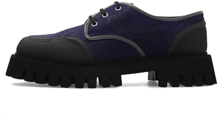 Gucci GG Lace Up 'Navy' 699552-UKOF0-4549 Buy Gucci GG Lace Up 'Navy' 699552-UKOF0-4549