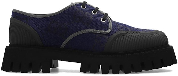 Gucci GG Kasut Bertali 'Biru Tua' 699552-UKOF0-4549 Order Gucci GG Kasut Bertali 'Biru Tua' 699552-UKOF0-4549