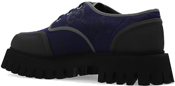 Gucci GG Kasut Bertali 'Biru Tua' 699552-UKOF0-4549 Shop Gucci GG Kasut Bertali 'Biru Tua' 699552-UKOF0-4549