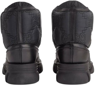 GUCCI 古馳 皮革滾邊短靴 黑色 Purchase GUCCI 古馳 皮革滾邊短靴 黑色