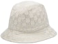 Order Gucci GG Lame Bucket Hat White/Silver