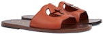 Sandal Kulit Gucci GG 'Coklat' 693278-US000-2505