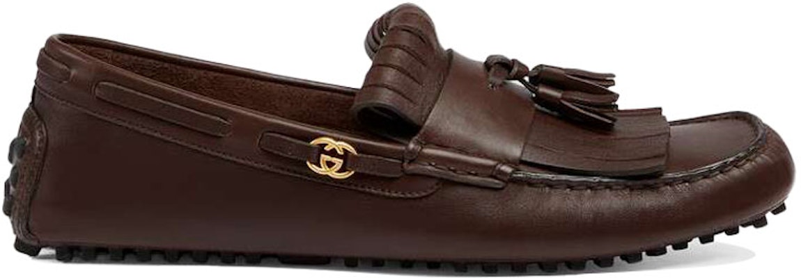 古驰 GG 深棕乐福鞋 624699-1XH00-2140 Order 古驰 GG 深棕乐福鞋 624699-1XH00-2140