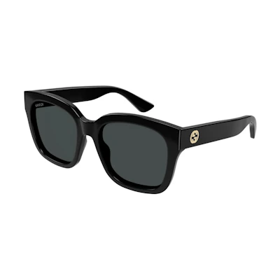 Gucci GG Logo Square Sunglasses Black (GG1338S-001)