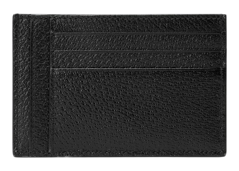 Order 구찌 GG 마몽 카드 케이스 (10 카드 슬롯, 블랙) 
