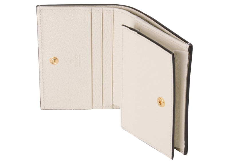 Gucci GG Marmont Berry Card Case Wallet White 圖 3