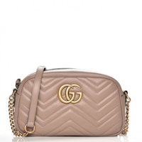 Gucci GG Marmont Camera Bag Matelasse Small Dusty Pink Gucci GG Marmont Camera Bag Matelasse Small Dusty Pink