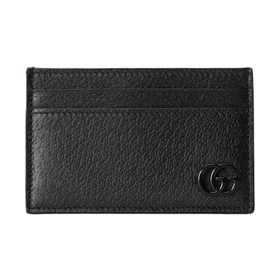 Gucci GG Marmont Card Case Black-tone Black