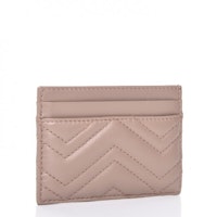 グッチGGマーモントカードケース マトラッセ ダスティピンク Order グッチGGマーモントカードケース マトラッセ ダスティピンク