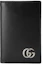 Buy Gucci GG Marmont Card Case Palladium-tone Black
