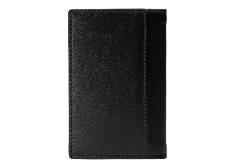 Gucci GG Marmont Card Case Palladium-tone Black 圖 2