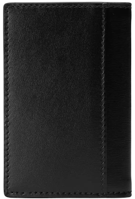 Gucci GG Marmont Card Case Palladium-tone Black Order Gucci GG Marmont Card Case Palladium-tone Black