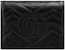 Gucci GG Marmont Card Case Wallet Matelasse Black