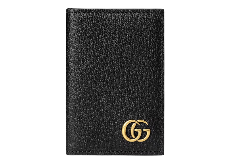Gucci GG Marmont Folded Card Case Black
