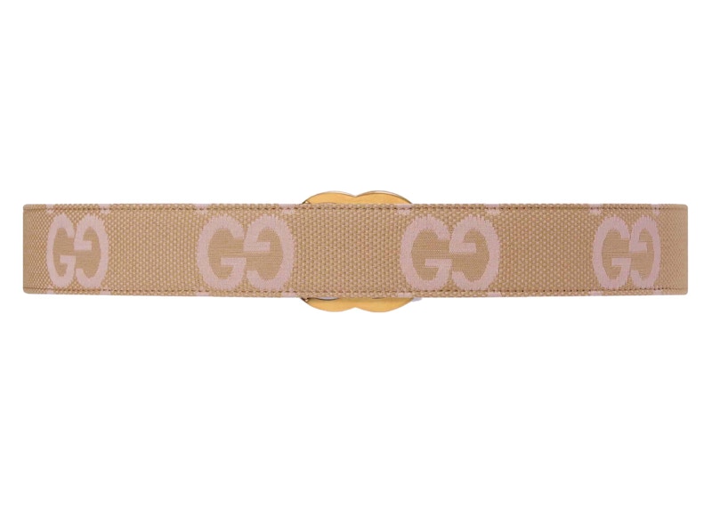 Gucci GG Marmont Jumbo GG Belt Beige/Light Pink 圖 3
